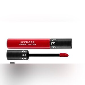 Sephora Cream Lip Stain - Vivid Scarlet